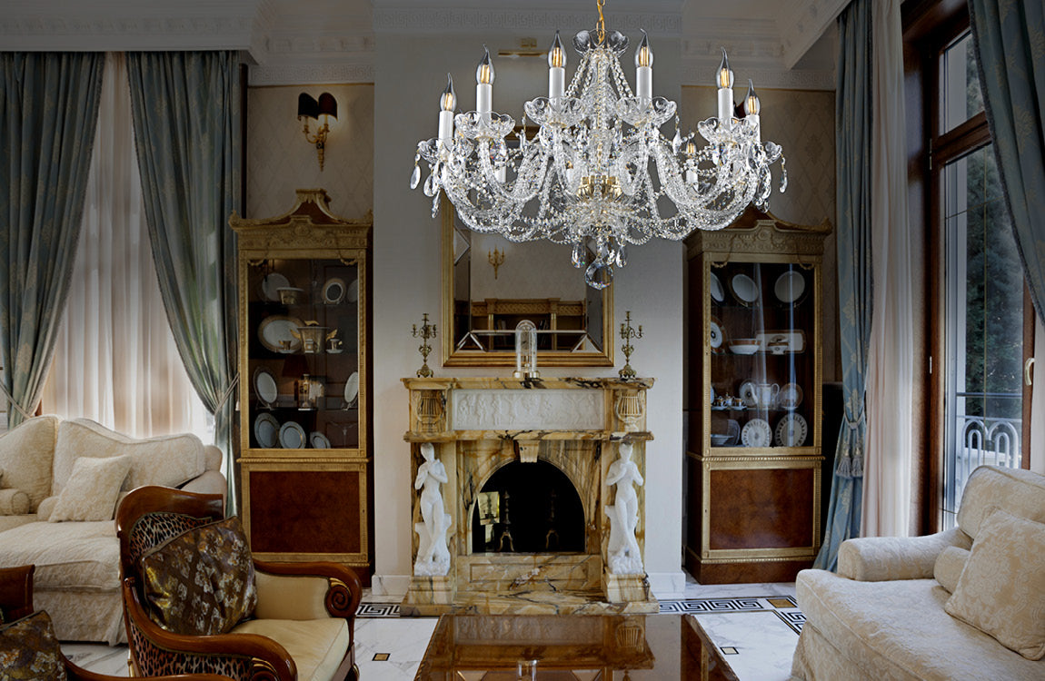 Lustre en cristal EL13212021PB