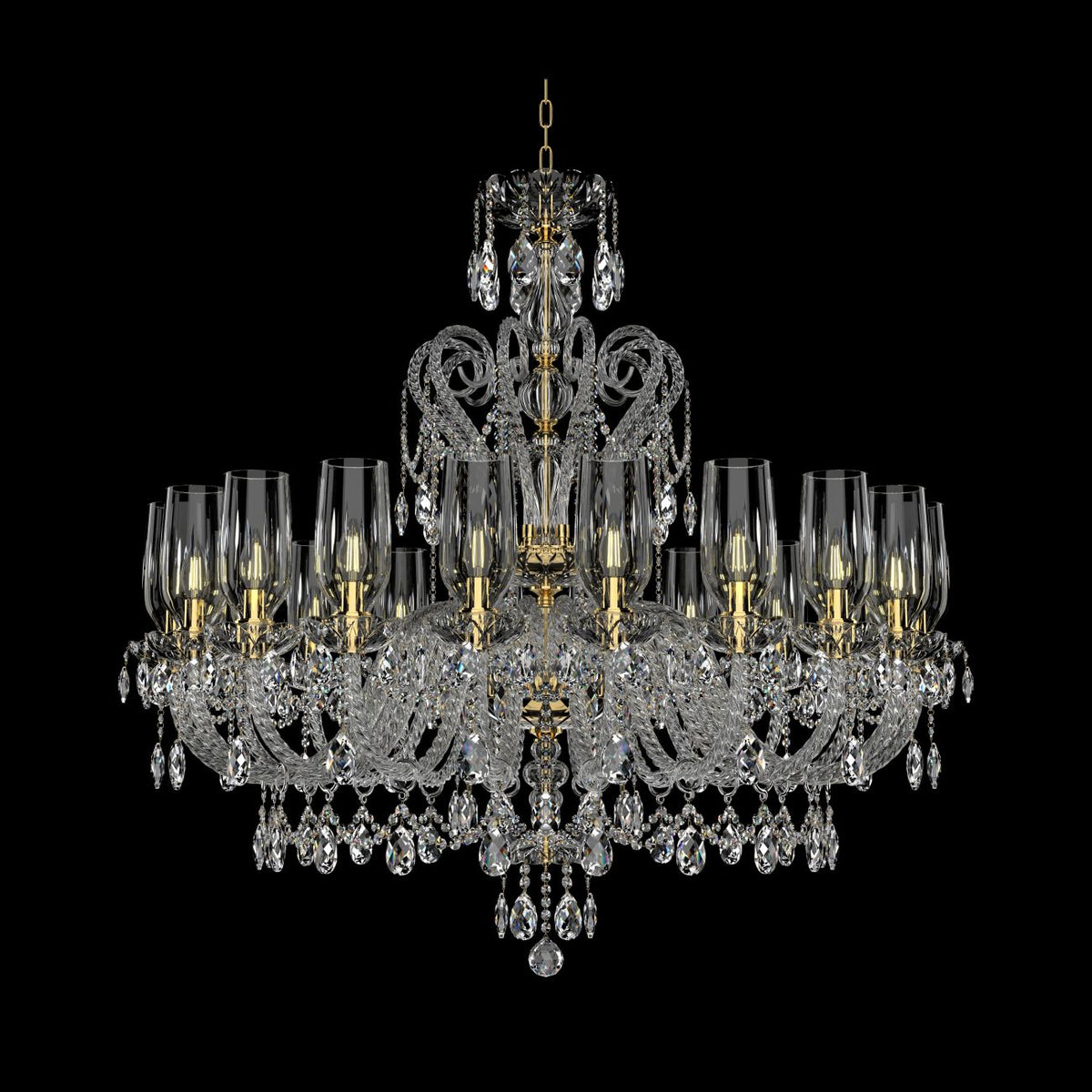 Lustre en cristal EL1382001AB3TPB