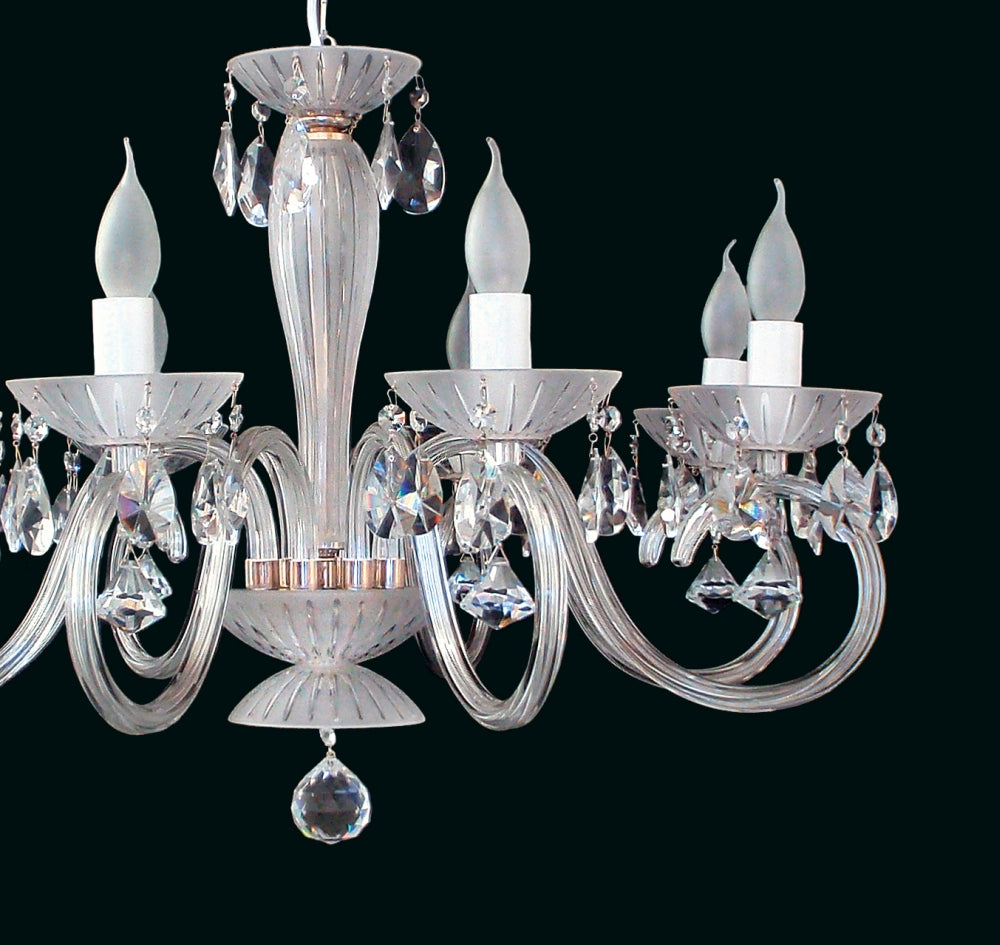 Lustre en verre transparent EL2238022