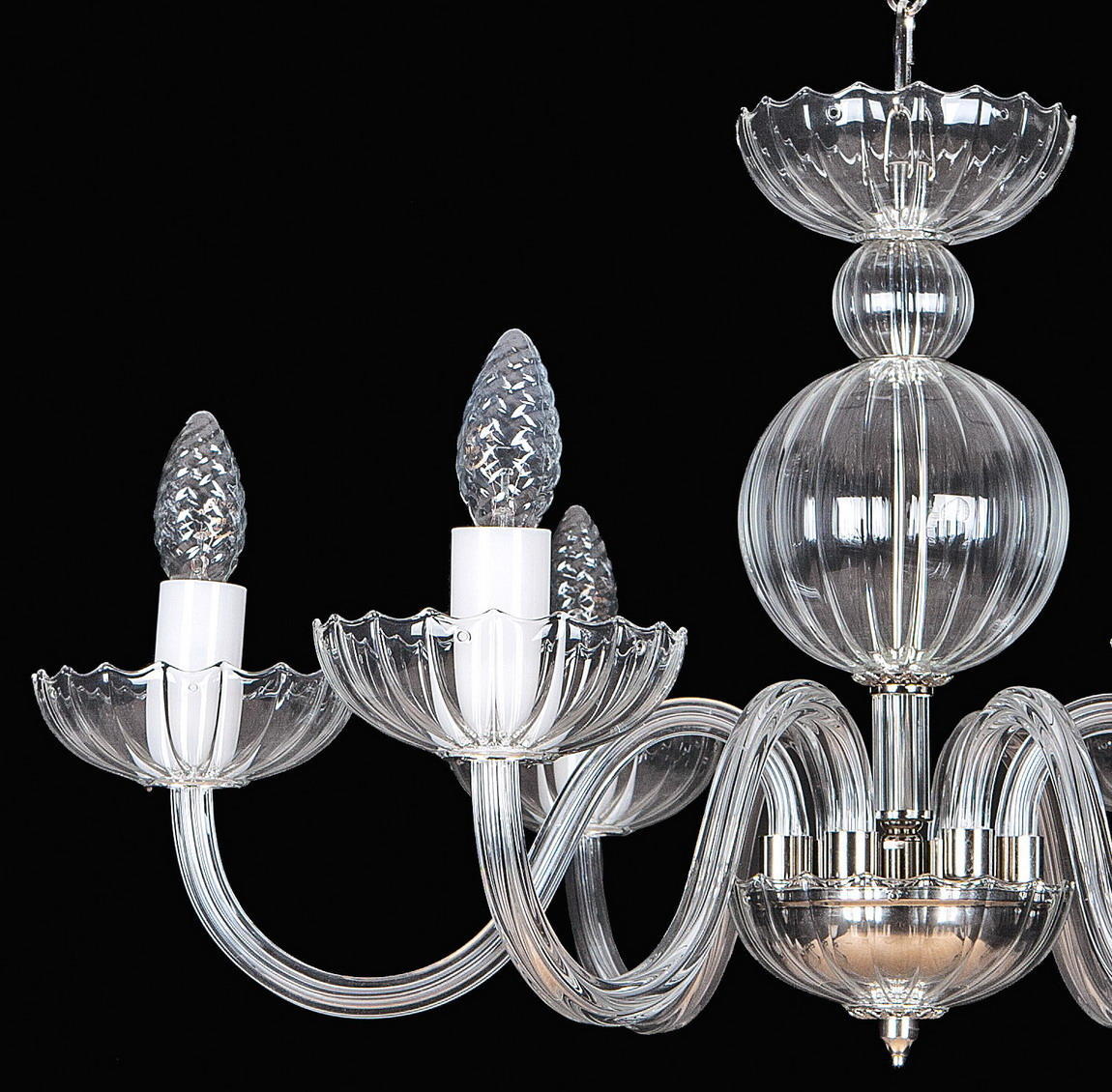 Lustre en verre transparent EL251600
