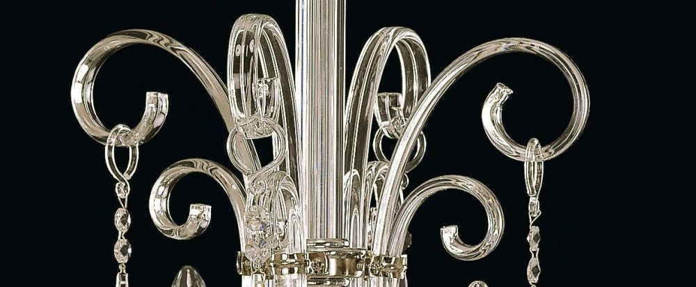 Lustre en verre EL411403