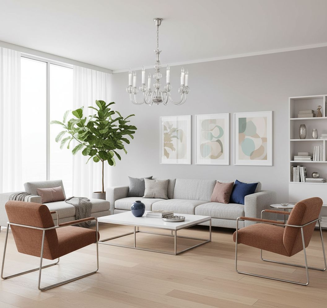 Lustre en verre transparent EL430800