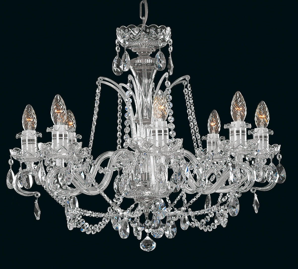 Lustre en cristal taille EL633895