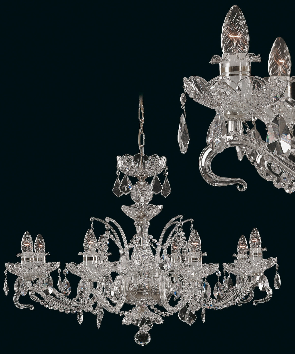 Lustre en cristal taille EL663819