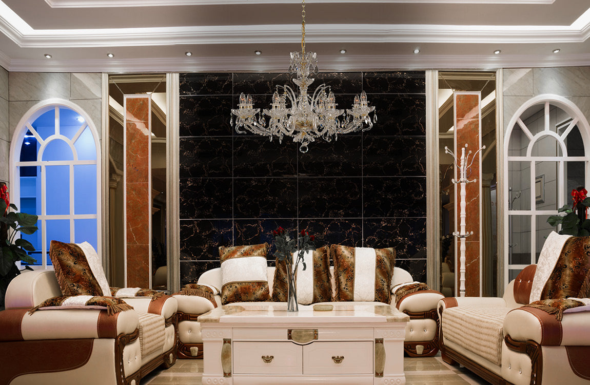 Lustre en cristal taille EL663819