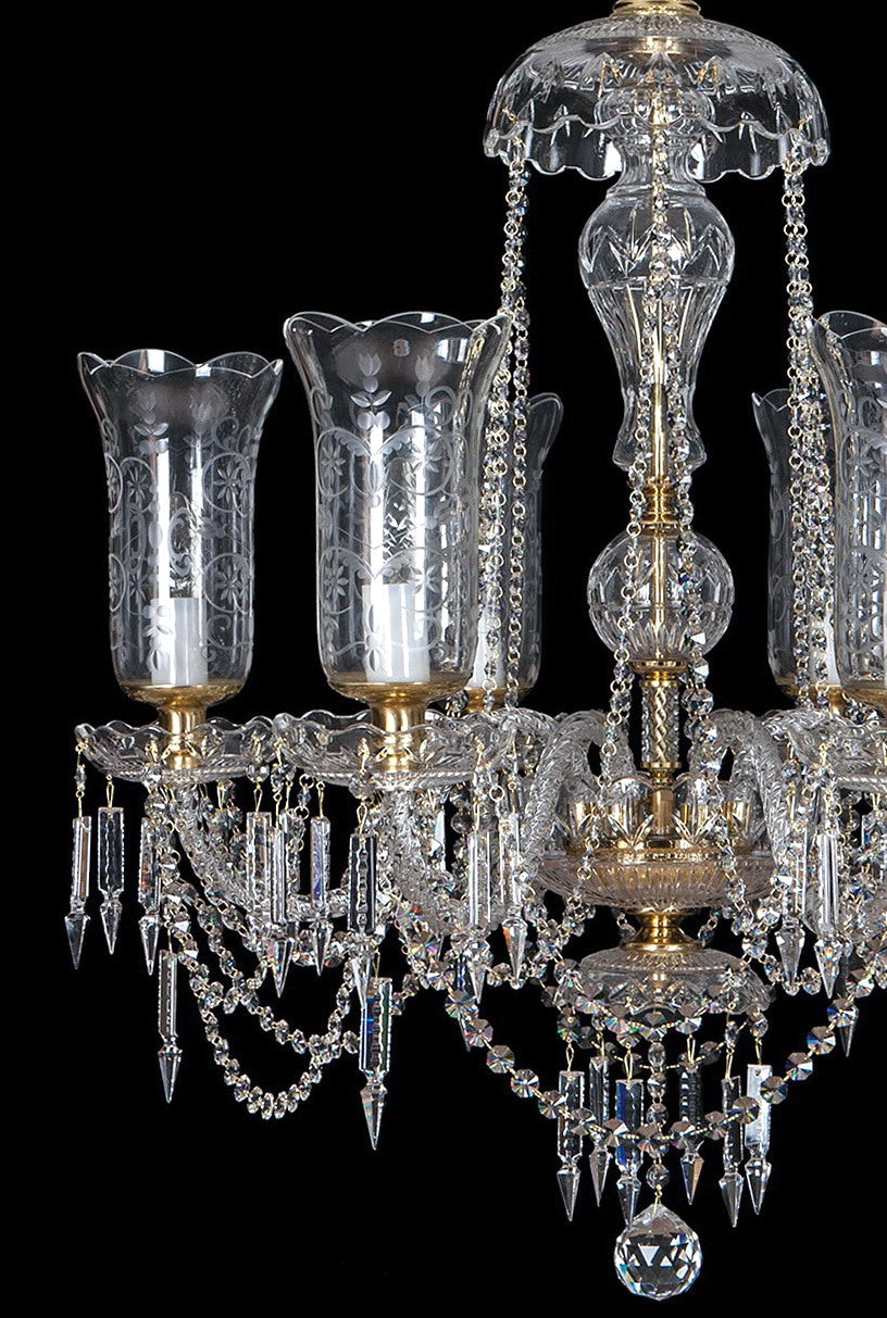 Lustre en cristal taille EL673619T