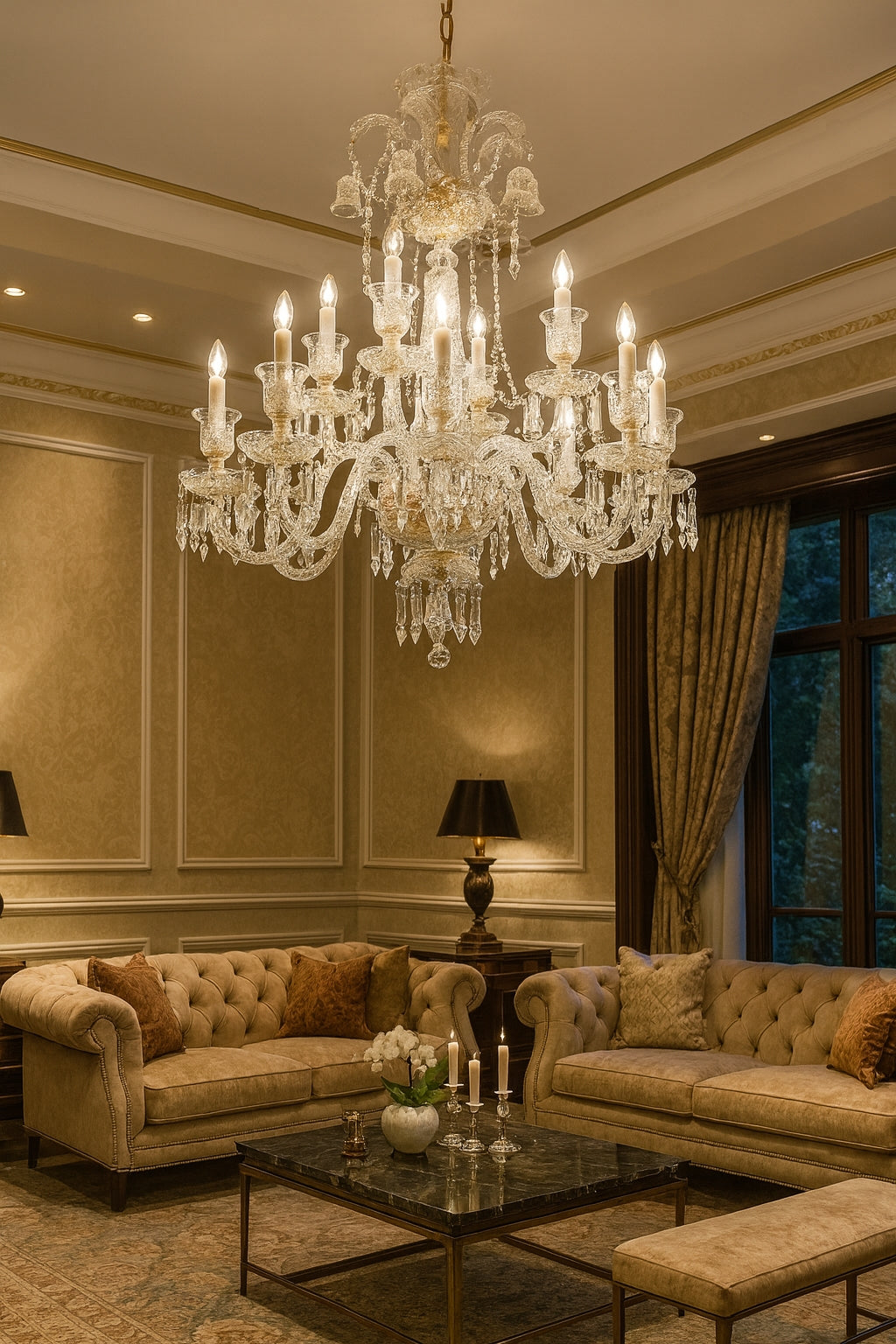 Lustre en cristal 403AD4