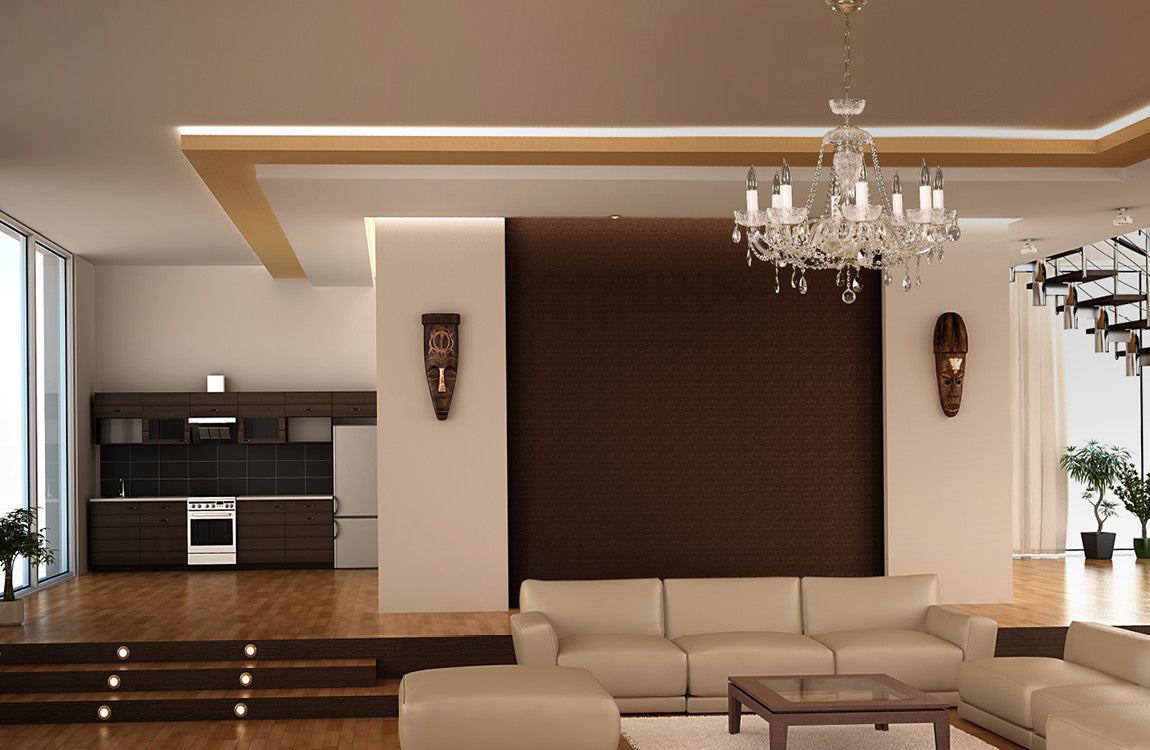 Lustre en cristal taille EL680802