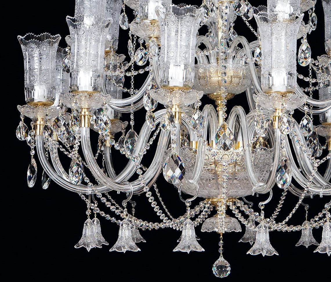 Lustre en cristal taille EL68124301TB