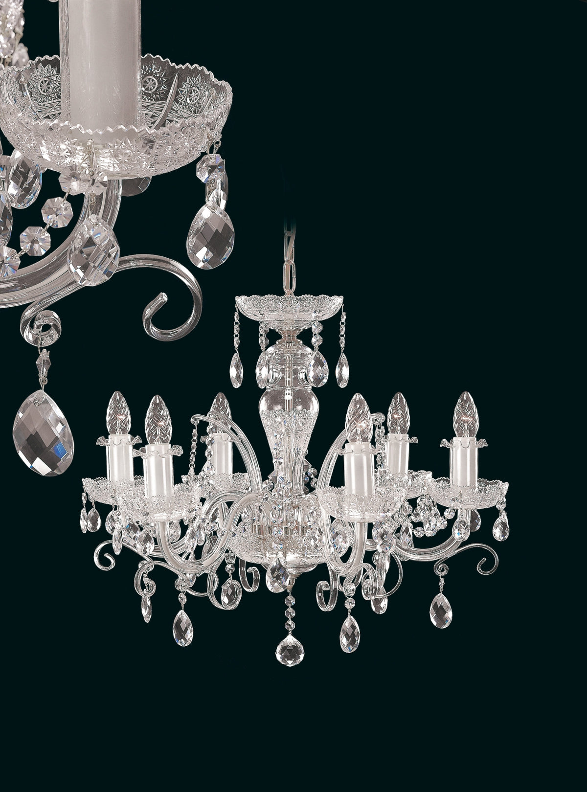 Lustre en cristal taille EL681601