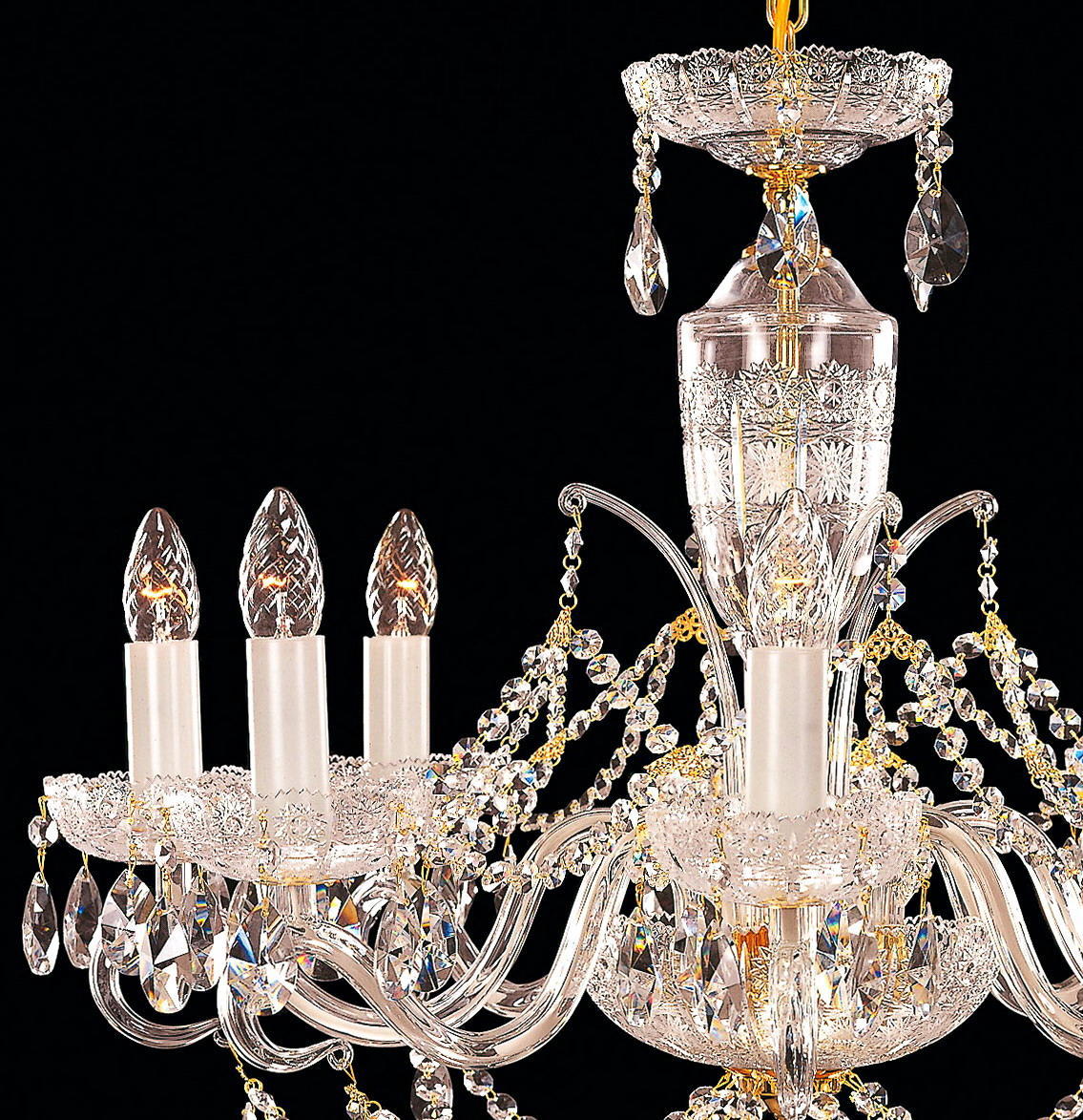 Lustre en cristal taille EL683802