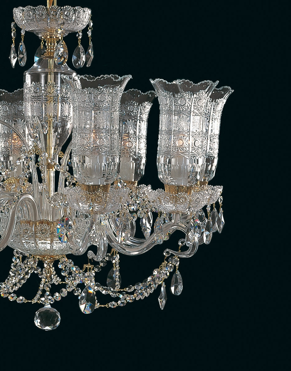 Lustre en cristal taille EL683802T