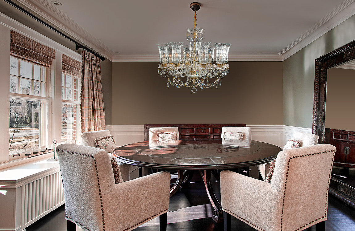 Lustre en cristal taille EL683802T