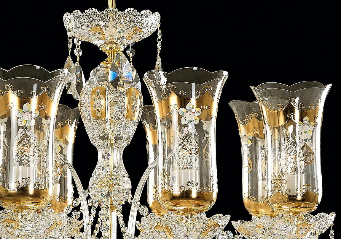 Lustre en cristal taille EL687802T