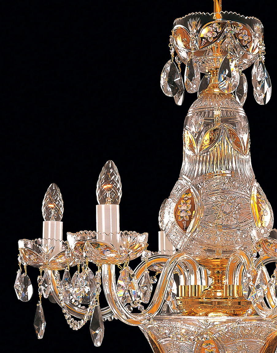 Lustre en cristal de luxe EL690602