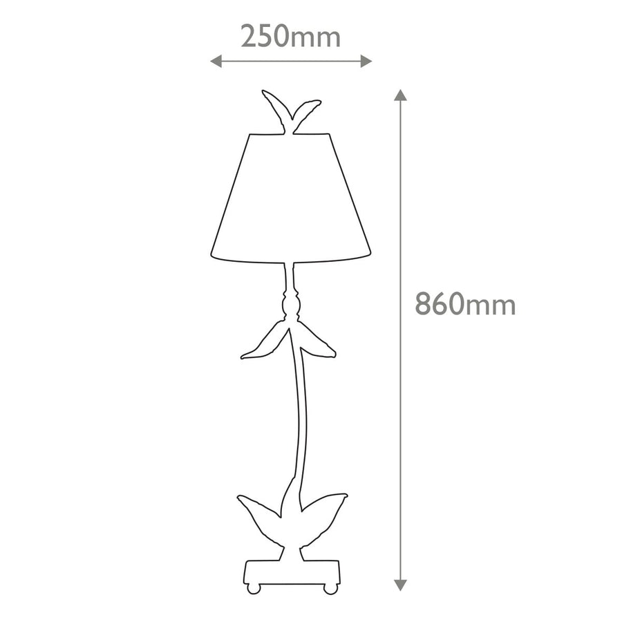 Lampe à poser Red Bell dorée