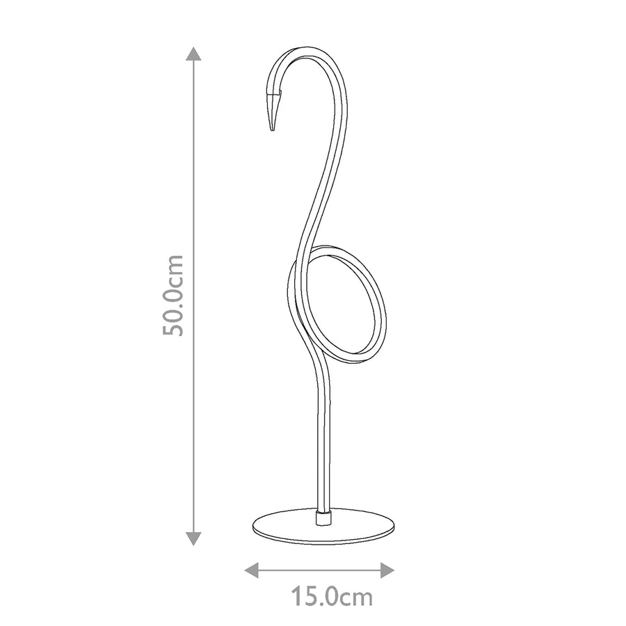 Lampe à poser Flamingo rose