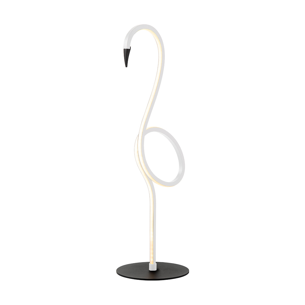 Lampe à poser Flamingo blanche
