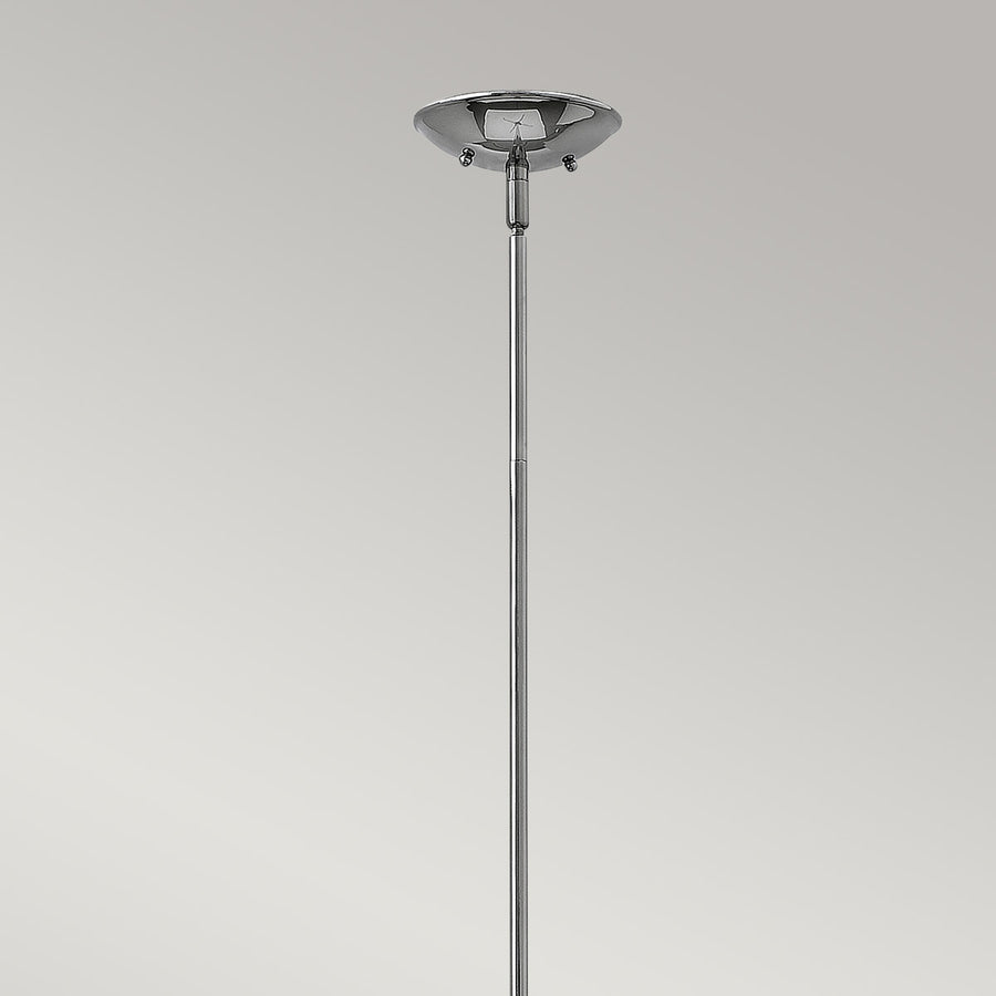 Suspension Solstice chromée