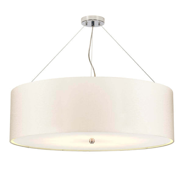 Suspension luminaire | Pearce Chromée Ø 86,4 cm