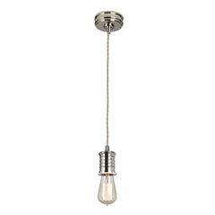 Suspension Douille nickel poli