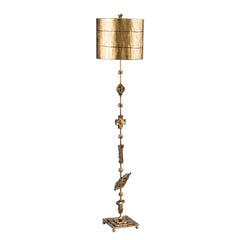 Lampadaire Fragment doré vieilli