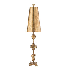 Lampe à poser Fragment dorée vieillie