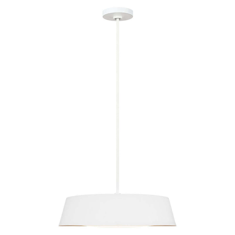Suspension luminaire | Asher Blanche