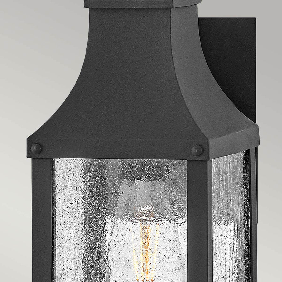 Applique extérieure Beacon Hill noire, verre