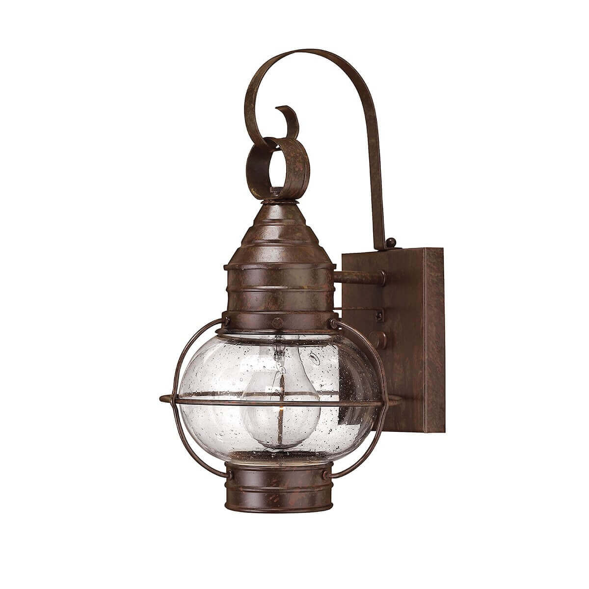 Applique extérieure Cape Cod bronze, verre