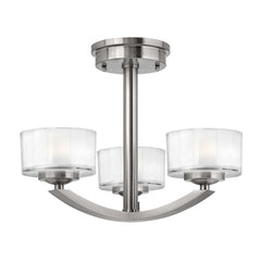 Luminaire plafonnier | Meridian Nickel