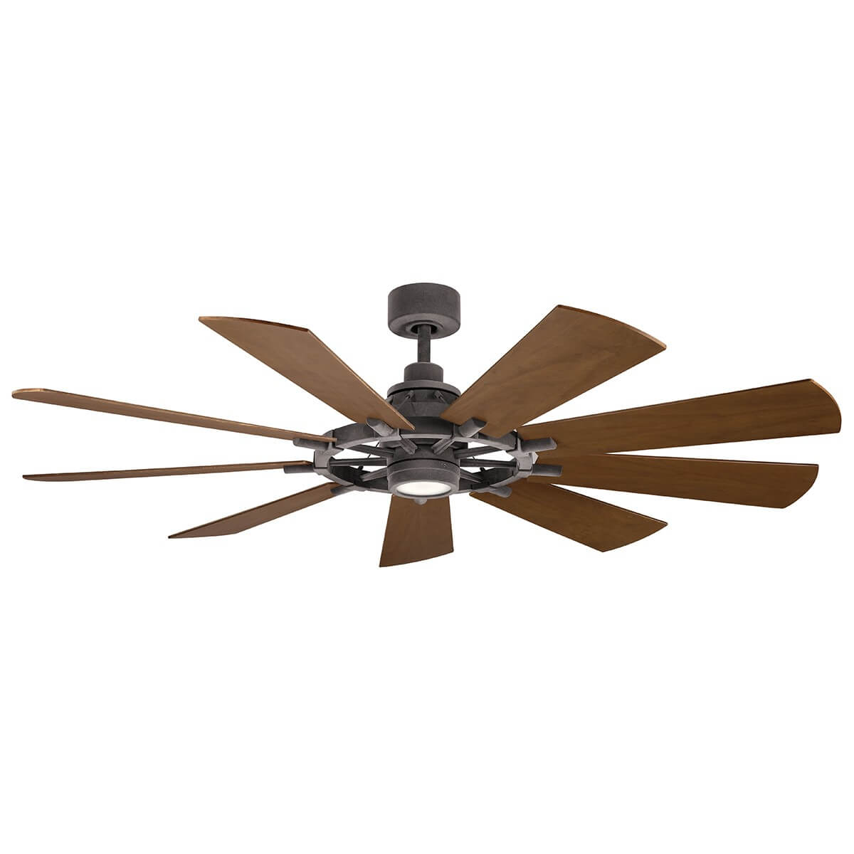 Ventilateur de plafond lumineux Gentry bois