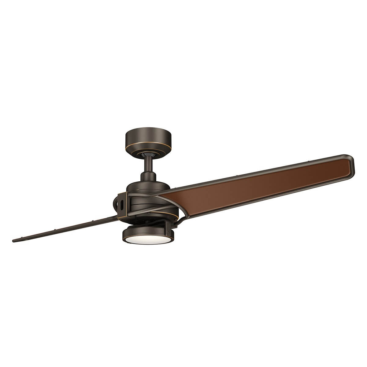 Ventilateur de plafond lumineux Xety bronze