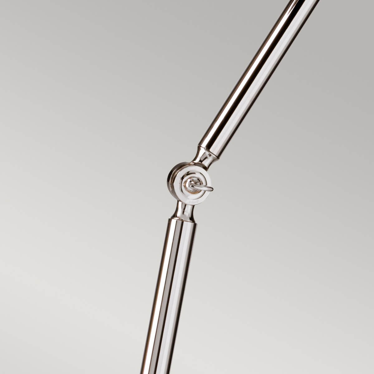 Lampadaire Provence nickel poli