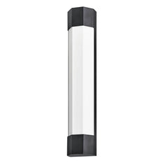 Applique murale Facet noire mat, verre