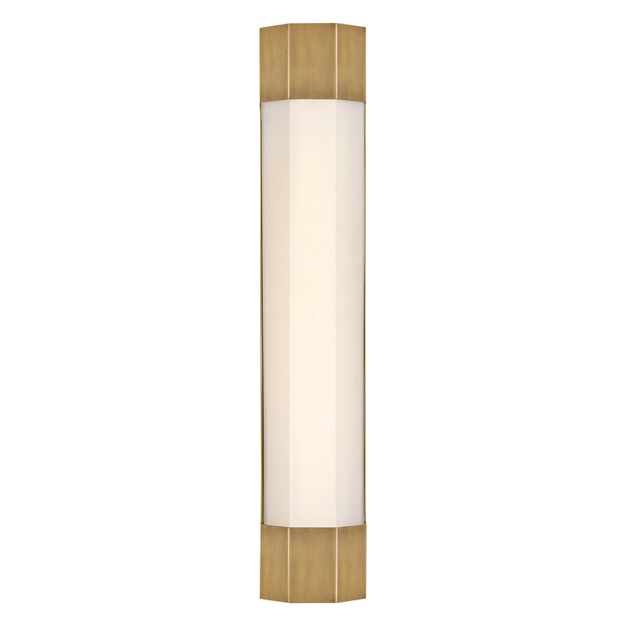 Applique murale Facet laiton, verre