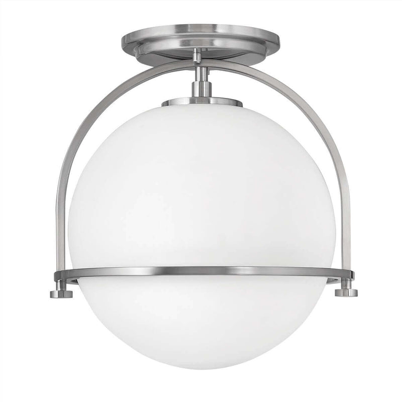 Luminaire plafonnier | Opal Nickel