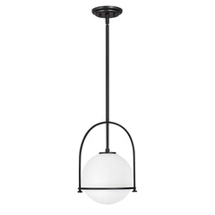 Suspension luminaire | Opal Noire
