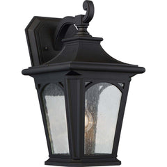 Applique extérieure Bedford noire, H 39,1 cm