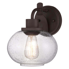 Applique murale Trilogy bronze, verre