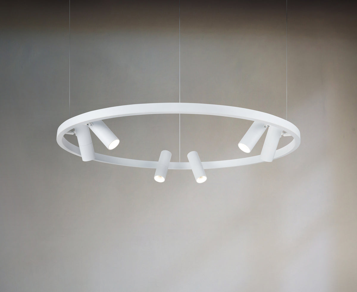 Satellite Suspension luminaire blanc