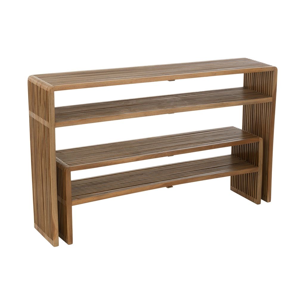Ensemble Consoles Teck Recyclé - Designix