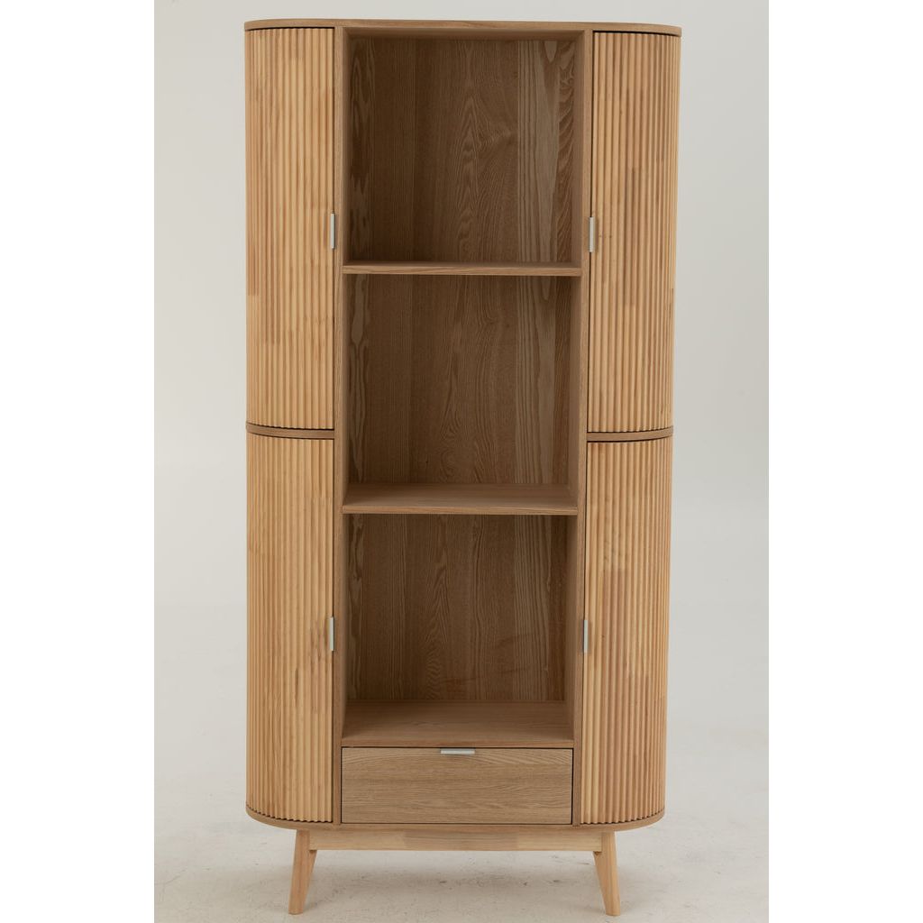 Étagère Arrondie Bois Naturel - Designix