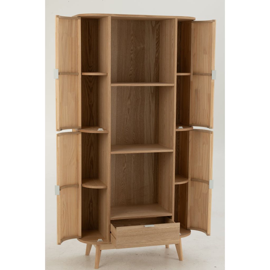 Étagère Arrondie Bois Naturel - Designix