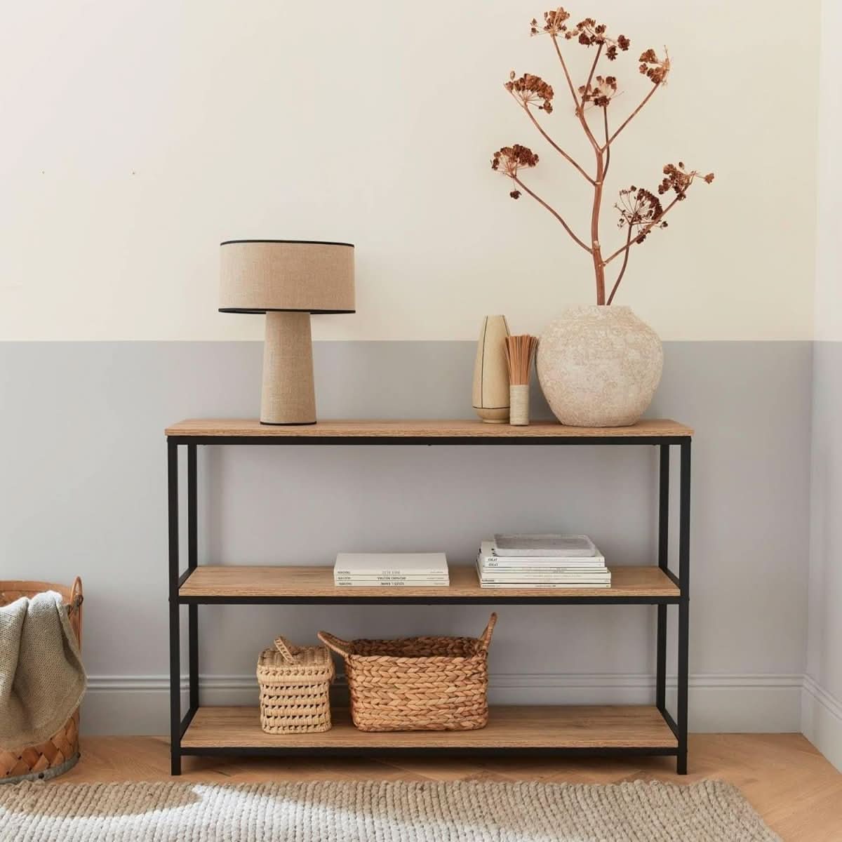 Étagère Métal Bois Moderne | Fonte - Designix Bibliothèque