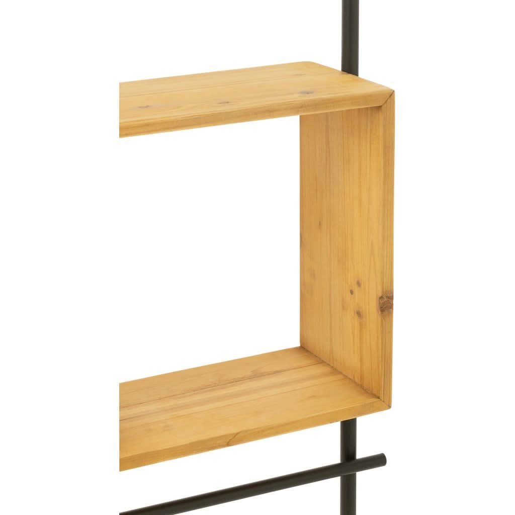 Étagère Miroir Bois Naturel - Designix