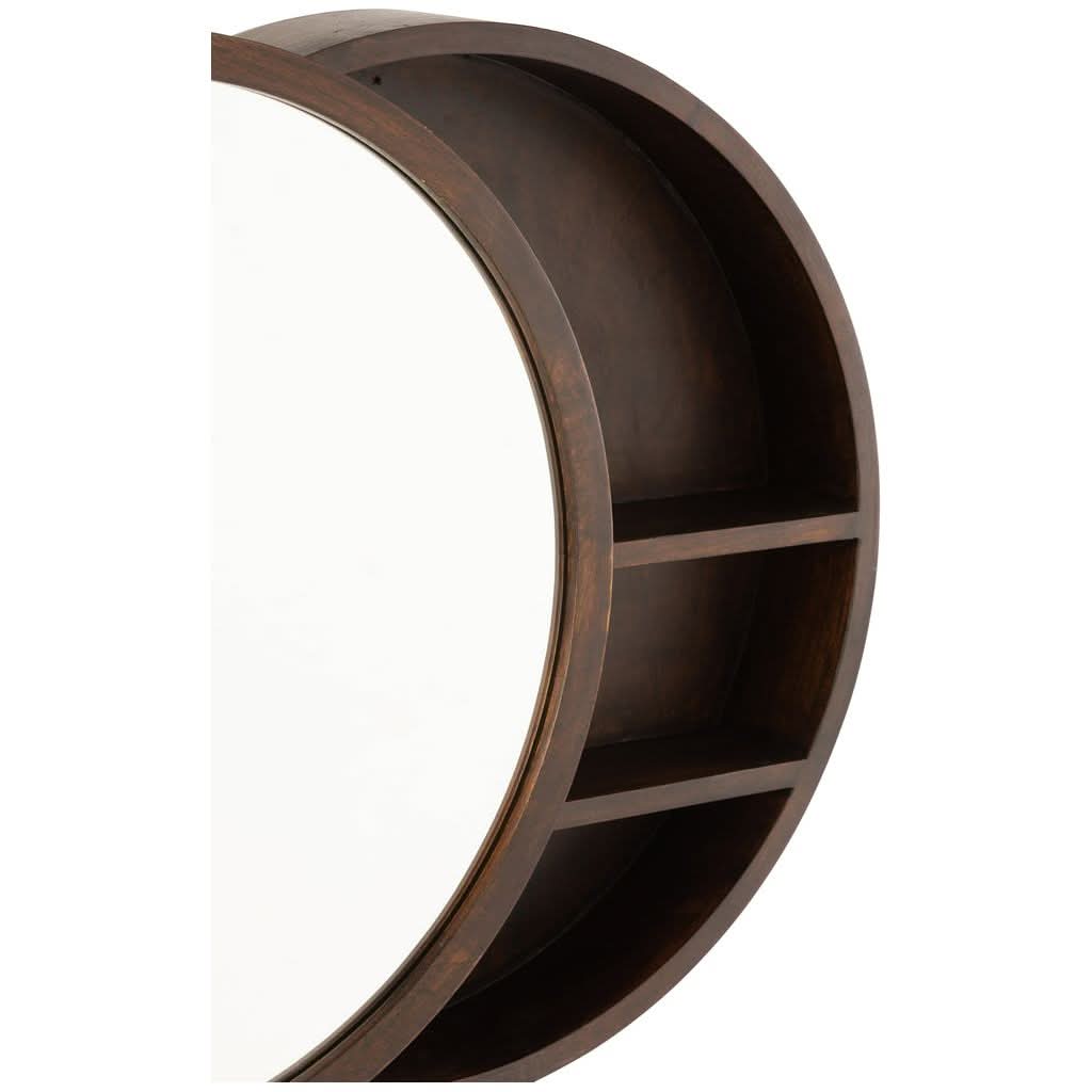 Étagère Murale Bois Mangue Coulissante - Designix