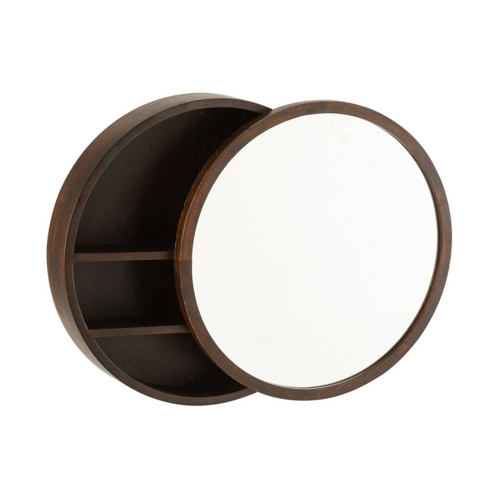 Étagère Murale Bois Mangue Coulissante - Designix