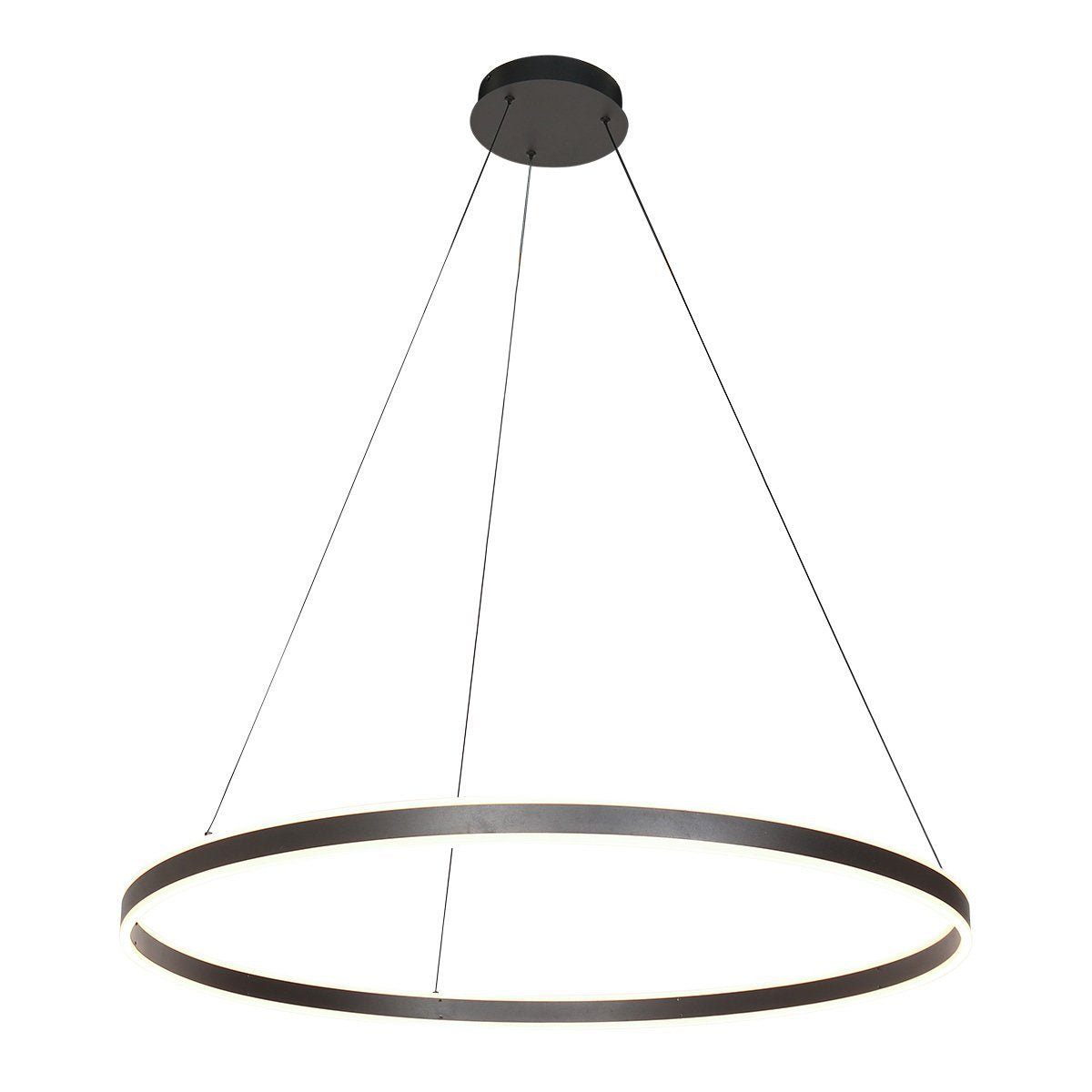 Suspension luminaire Ringlux noir