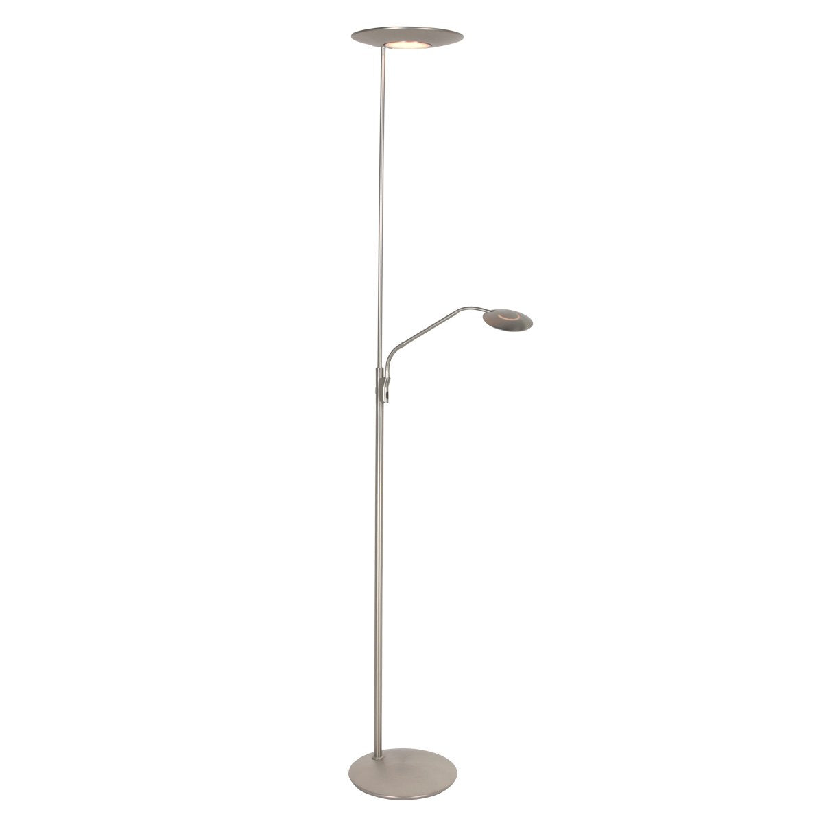 Lampadaire Zenith2 argenté